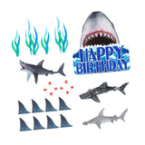 Maxbell Shark Cake Toppers Sea Party Supplies Baby Shower Under The Sea Cake Toppers