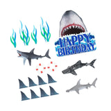 Maxbell Shark Cake Toppers Sea Party Supplies Baby Shower Under The Sea Cake Toppers