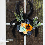 Maxbell Halloween Wreath Decor Decorative Hanging Ornament for Home Restaurant Porch