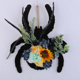 Maxbell Halloween Wreath Decor Decorative Hanging Ornament for Home Restaurant Porch