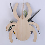 Maxbell Halloween Wreath Decor Decorative Hanging Ornament for Home Restaurant Porch