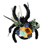 Maxbell Halloween Wreath Decor Decorative Hanging Ornament for Home Restaurant Porch