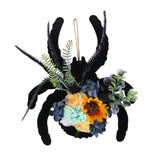 Maxbell Halloween Wreath Decor Decorative Hanging Ornament for Home Restaurant Porch