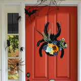 Maxbell Halloween Wreath Decor Decorative Hanging Ornament for Home Restaurant Porch