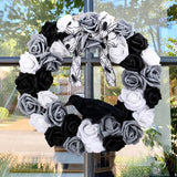Maxbell Halloween Wreath Spooky Whimsical Halloween Decoration for Party Door Window