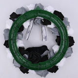 Maxbell Halloween Wreath Spooky Whimsical Halloween Decoration for Party Door Window