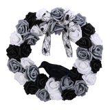 Maxbell Halloween Wreath Spooky Whimsical Halloween Decoration for Party Door Window