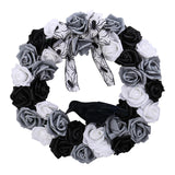 Maxbell Halloween Wreath Spooky Whimsical Halloween Decoration for Party Door Window