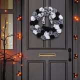 Maxbell Halloween Wreath Spooky Whimsical Halloween Decoration for Party Door Window