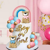 Maxbell 27 Pieces Cake Toppers Artwork for Congratulation Baking Decoration Festival