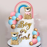Maxbell 27 Pieces Cake Toppers Artwork for Congratulation Baking Decoration Festival