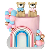 Maxbell 27 Pieces Cake Toppers Artwork for Congratulation Baking Decoration Festival