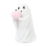 Maxbell Ghost Statue Decorative Cute Halloween Ghost Figurine for Yard Outdoor Porch