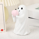 Maxbell Ghost Statue Decorative Cute Halloween Ghost Figurine for Yard Outdoor Porch