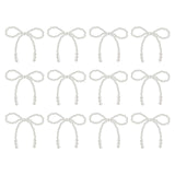 Maxbell 12 Pieces Cupcake Toppers Elegant for Bridal Engagement Bouquets Baby Shower