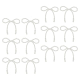 Maxbell 12 Pieces Cupcake Toppers Elegant for Bridal Engagement Bouquets Baby Shower