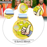 Maxbell Kids Award Medal Decor Team Participation Trophy for Games Gifts Party Favor Yellow