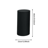 Maxbell Round Dessert Table Cover Cylinder Plinth Cover for Wedding Party Decoration S