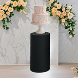 Maxbell Round Dessert Table Cover Cylinder Plinth Cover for Wedding Party Decoration S