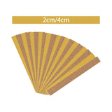 Maxbell 20 Pieces Hat Size Tape Reducer Sweat Liner Insert Cushioning Pad for Summer Width 2 cm