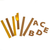 Maxbell 20 Pieces Hat Size Tape Reducer Sweat Liner Insert Cushioning Pad for Summer Width 2 cm