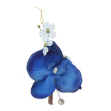 Maxbell Wedding Boutonniere Flower Boutonniere for Engagement Wedding Prom Blue