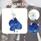 Maxbell Wedding Boutonniere Flower Boutonniere for Engagement Wedding Prom Blue