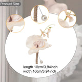 Maxbell Wedding Boutonniere Flower Boutonniere for Engagement Wedding Prom Champagne color