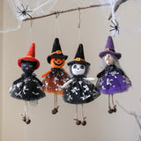 Maxbell Halloween Tree Hanging Ornaments Scary for Outdoor Indoor Holiday Home Decor Black Cat