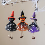 Maxbell Halloween Tree Hanging Ornaments Scary for Outdoor Indoor Holiday Home Decor Black Cat