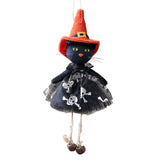 Maxbell Halloween Tree Hanging Ornaments Scary for Outdoor Indoor Holiday Home Decor Black Cat