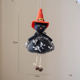 Maxbell Halloween Tree Hanging Ornaments Scary for Outdoor Indoor Holiday Home Decor Black Cat