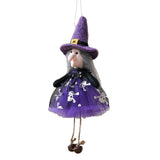 Maxbell Halloween Tree Hanging Ornaments Scary for Outdoor Indoor Holiday Home Decor Witch