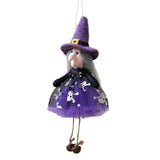 Maxbell Halloween Tree Hanging Ornaments Scary for Outdoor Indoor Holiday Home Decor Witch