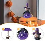 Maxbell Halloween Tree Hanging Ornaments Scary for Outdoor Indoor Holiday Home Decor Witch