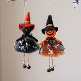 Maxbell Halloween Tree Hanging Ornaments Scary for Outdoor Indoor Holiday Home Decor Pumpkin