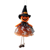 Maxbell Halloween Tree Hanging Ornaments Scary for Outdoor Indoor Holiday Home Decor Pumpkin