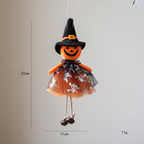 Maxbell Halloween Tree Hanging Ornaments Scary for Outdoor Indoor Holiday Home Decor Pumpkin
