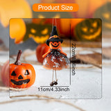 Maxbell Halloween Tree Hanging Ornaments Scary for Outdoor Indoor Holiday Home Decor Pumpkin