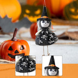 Maxbell Halloween Tree Hanging Ornaments Scary for Outdoor Indoor Holiday Home Decor White Ghost