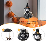 Maxbell Halloween Tree Hanging Ornaments Scary for Outdoor Indoor Holiday Home Decor White Ghost
