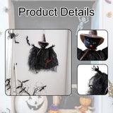 Maxbell Halloween Hanging Decoration Spooky Tree Hanging for Bedroom Cabinet Holiday black cat