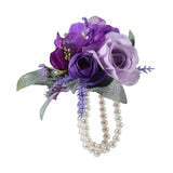 Maxbell Flower Wrist Corsage Wedding Decoration for Wedding Anniversary Dinner Party