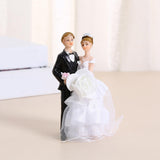 Maxbell Wedding Cake Toppers Bride and Groom Funny for Wedding Party Engagement Desk Style A