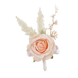 Maxbell Rose Boutonniere Groom and Best Man Boutonnieres for Prom Bridesmaid Wedding