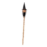 Maxbell Halloween Staff Prop Themed Party Decoration Multipurpose Light up Cane Prop Yellow faced witch