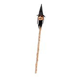 Maxbell Halloween Staff Prop Themed Party Decoration Multipurpose Light up Cane Prop Yellow faced witch