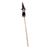 Maxbell Halloween Staff Prop Themed Party Decoration Multipurpose Light up Cane Prop Skull