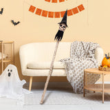 Maxbell Halloween Staff Prop Themed Party Decoration Multipurpose Light up Cane Prop Skull