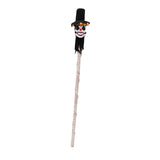 Maxbell Halloween Staff Prop Themed Party Decoration Multipurpose Light up Cane Prop Top Hat Clown